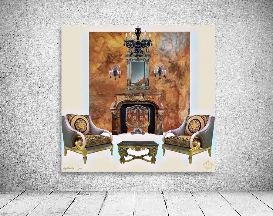 Versace Sitting Room  Wall Preview