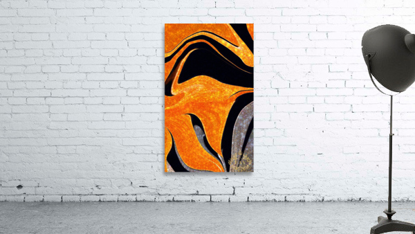 Golden Flame Wall Preview