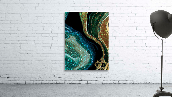 Emerald Gems Wall Preview
