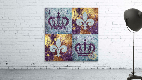 Fleur De Lis Crown  Wall Preview