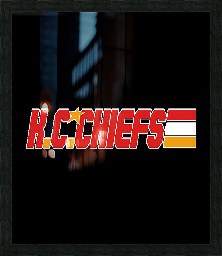 GI Chiefs Picture Frame print
