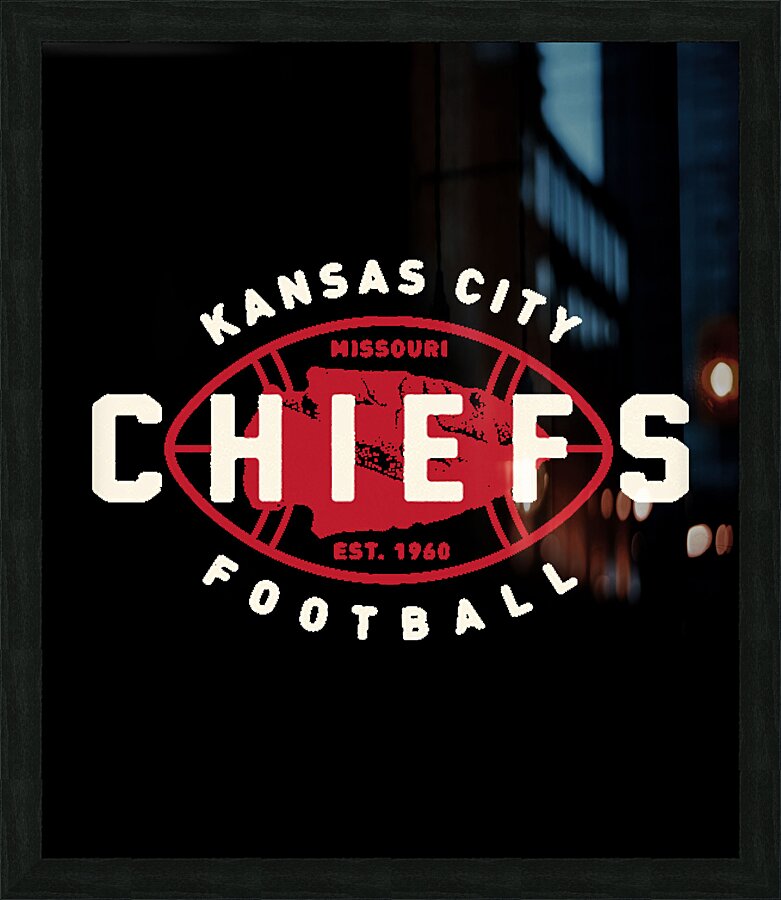Kansas City Chiefs Picture Frame print