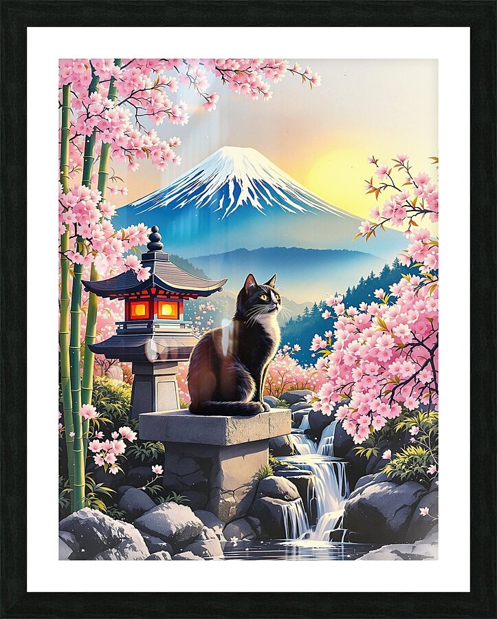 Mystical Spring Haven Picture Frame print