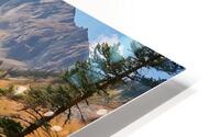 Tranquil Mountain River  HD Metal print