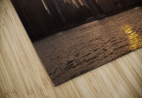 Golden Manhattan Sunset Cristian Recabarren puzzle