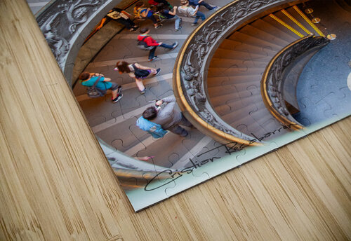 Spiraling Through Time - Vatican Museums Cristian Recabarren puzzle