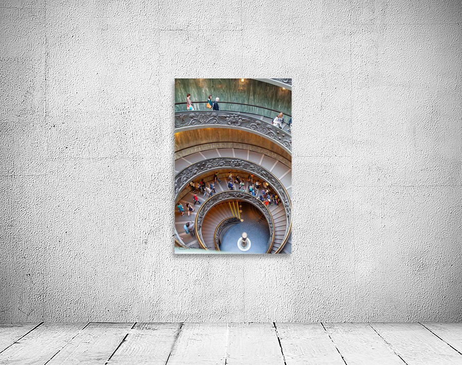 Spiraling Through Time - Vatican Museums Wall Preview