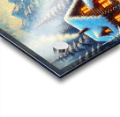 Forest Snowy Landscape Acrylic print