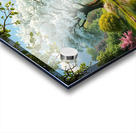 3D Forest Textured Wall Art Landscape Tree And Fl Acrylic print