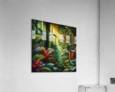 Tropical Jungle Giclee Print Acrylic Print