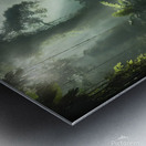 Tropical Rainforest Acrylic Giclee Print Metal print