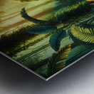 Tropical Jungle Giclee Print Metal print