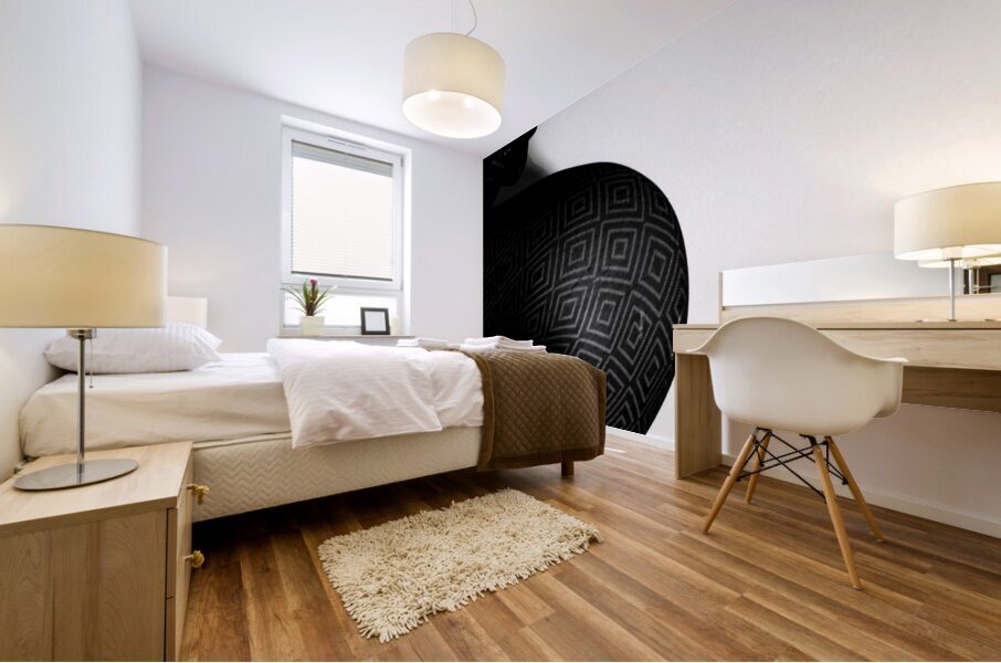 Red belt Mural print