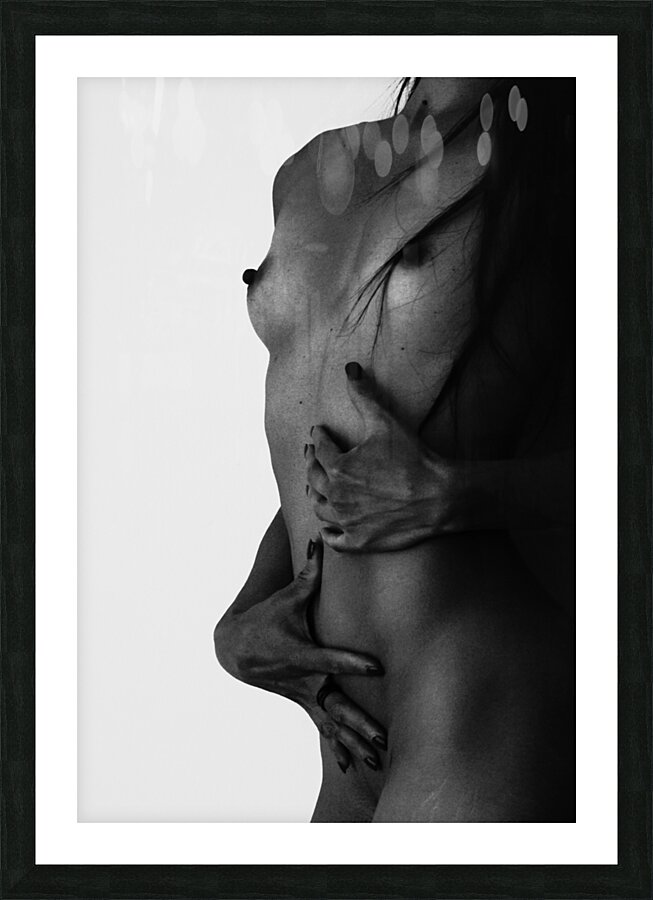 Touch me Picture Frame print