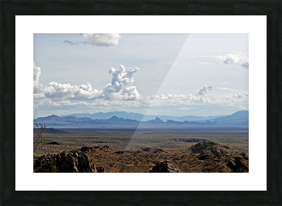 The Valley Below Picture Frame print