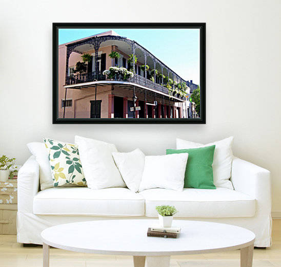 New Orleans Balcony by Deb Colombo