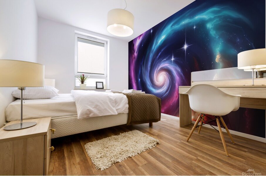 Cosmic Tapestry  Mural print