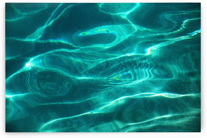 Crystal Clear Water. Blue Topaz by Jenny Rainbow