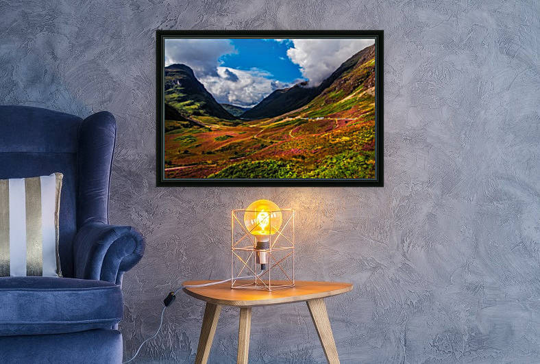 The Valley of Three Sisters. Glencoe. Scotland by Jenny Rainbow
