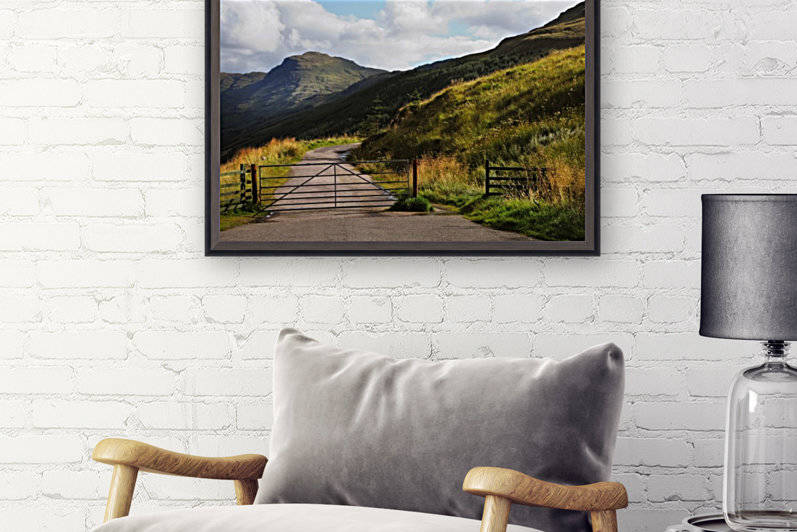 Gates. Rest and Be Thankful. Scotland by Jenny Rainbow