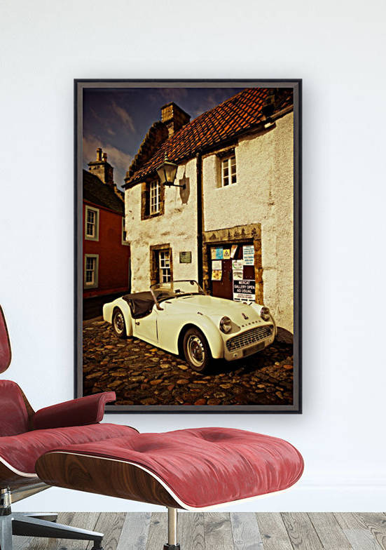Vintage Touch. Culross Sketches. Scotland by Jenny Rainbow