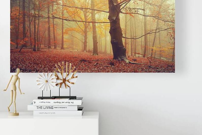 Autumn Dreams of Oak Tree by Jenny Rainbow