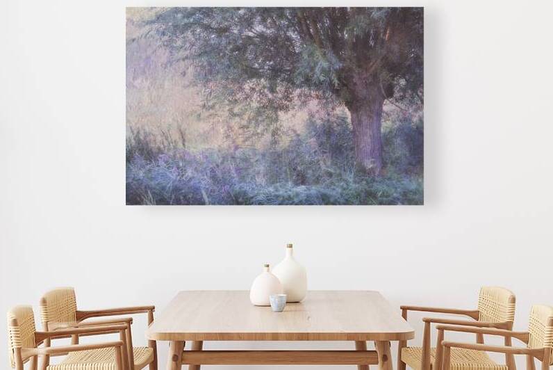 Blue Willow. Monet Style by Jenny Rainbow