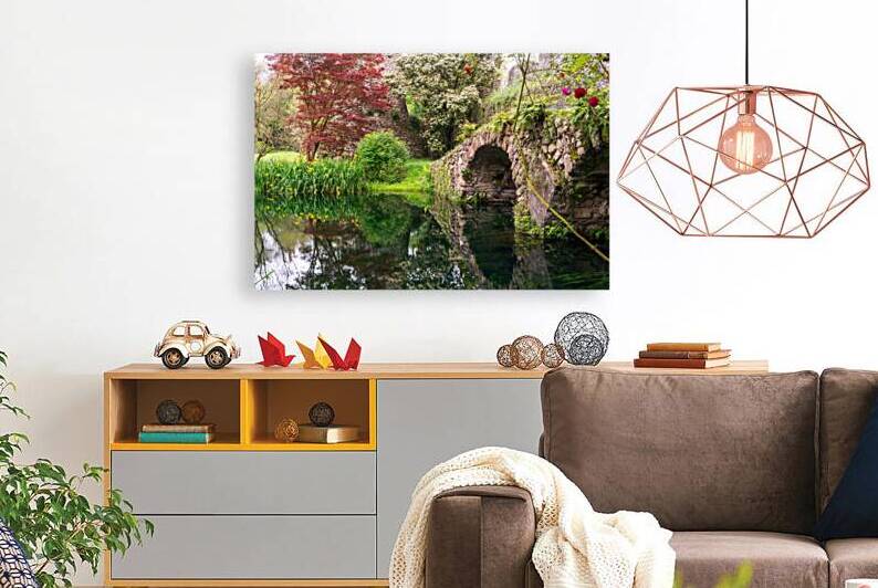 Italian Gardens - Romantic Garden of Ninfa 1 by Jenny Rainbow