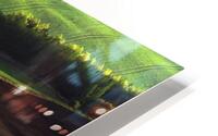 Between Green Waves HD Metal print