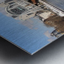 across the river Metal print