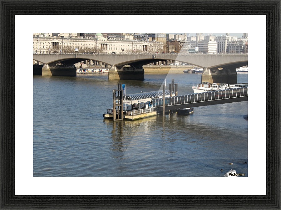 bridge Picture Frame print