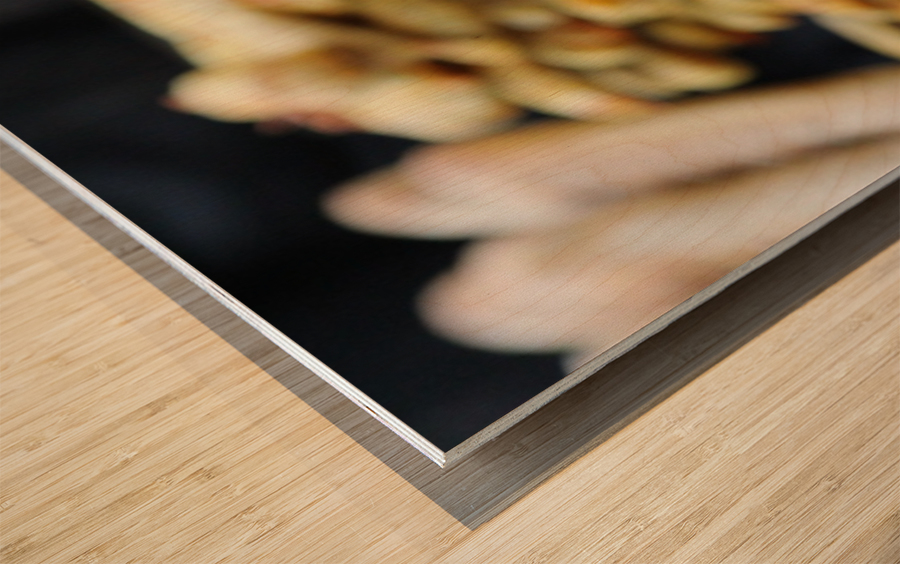 one stick or two Wood print