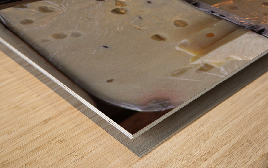the big cheese Wood print