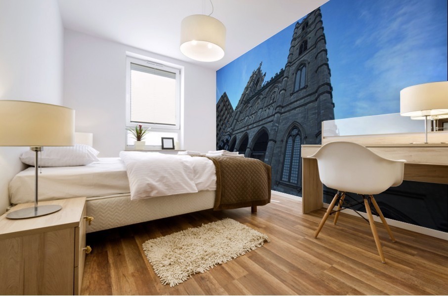 basilique notre dame  Mural print