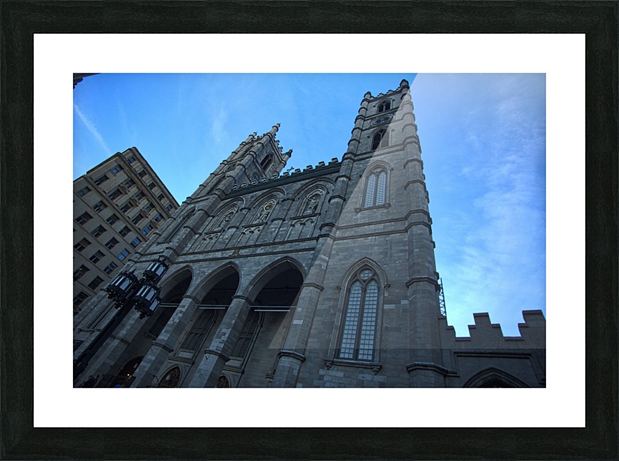 basilique notre dame  Picture Frame print