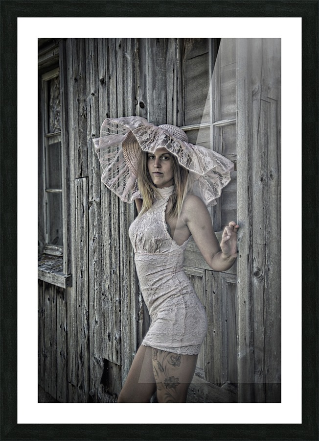 shooting mimi Picture Frame print