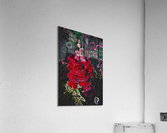 Red in Black Acrylic Print