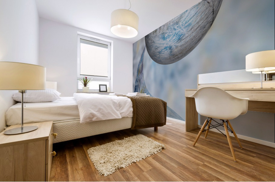 Abstract - Winter Colors Mural print