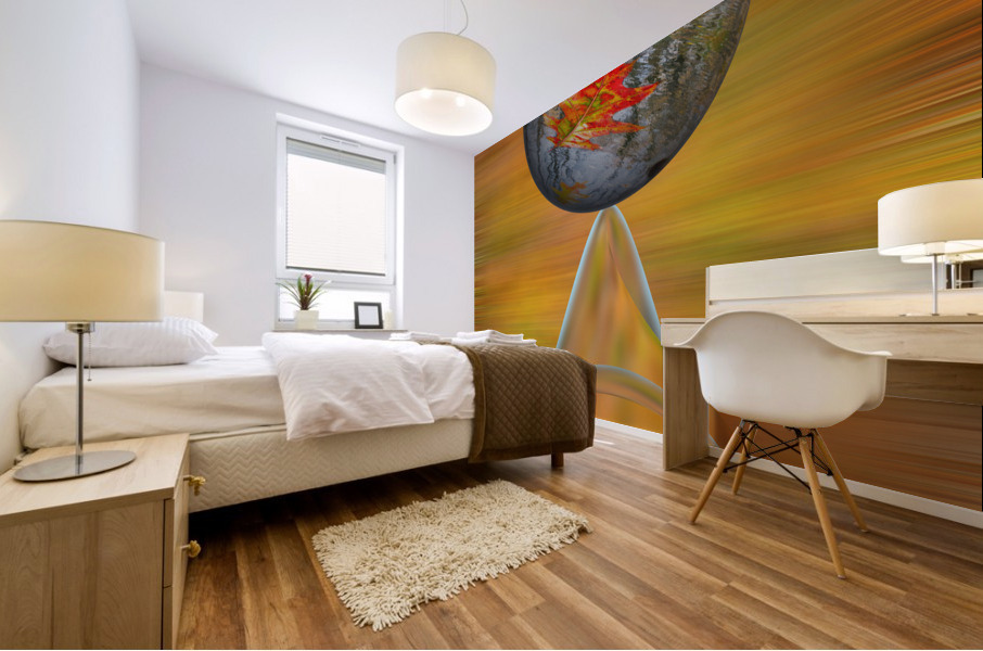 Abstract - Autumn Mural print