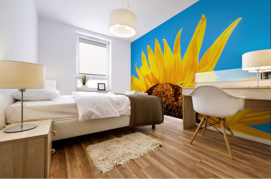 Sunflower Mural print