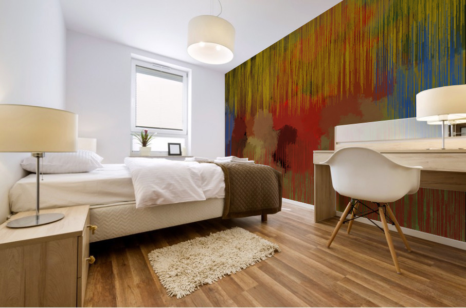 Abstract Mural print