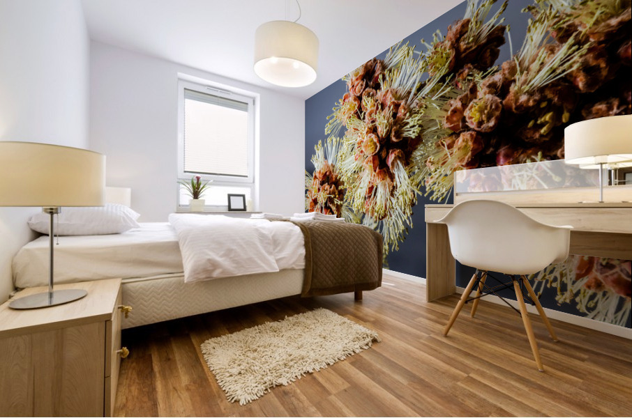 Catkins Mural print