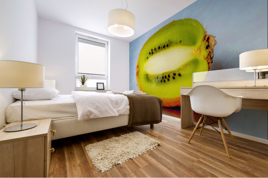 Kiwi Mural print
