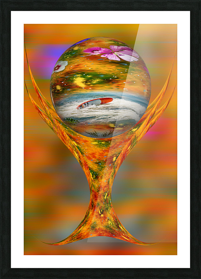 Abstract - Summer  Picture Frame print