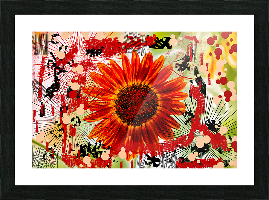 Digital Chaos Picture Frame print