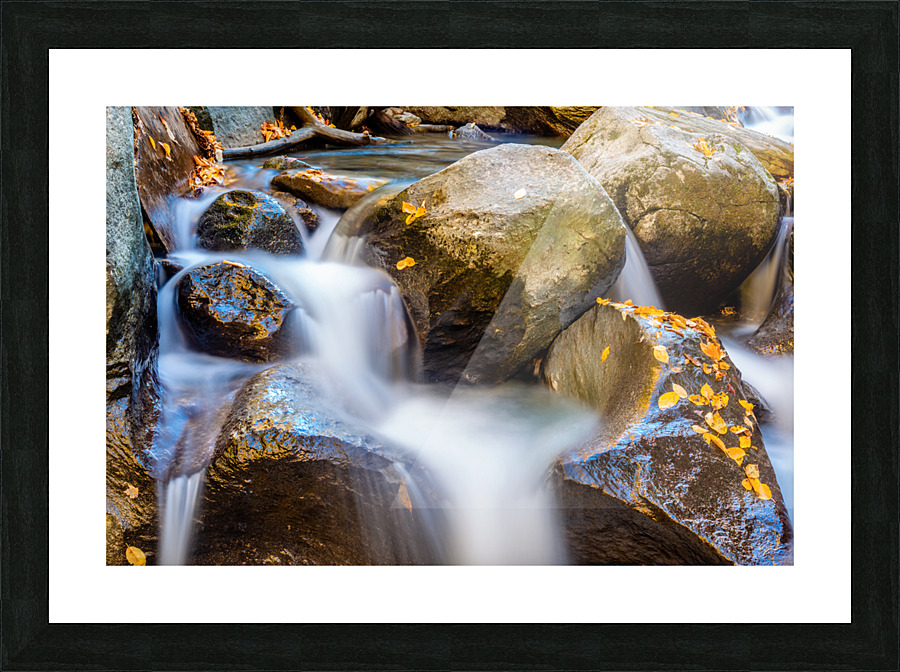 Mountain River II Picture Frame print