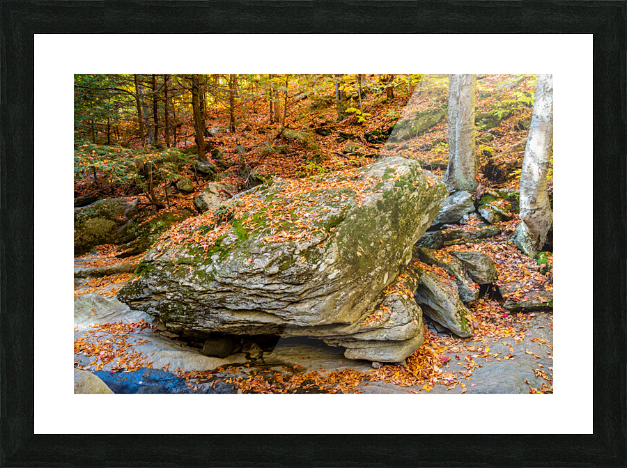 Mountain River III Picture Frame print