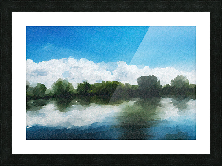 Riverside Picture Frame print