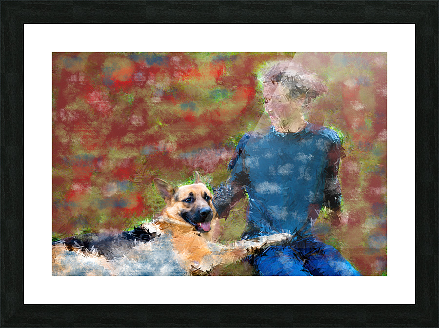 Friends forever Picture Frame print