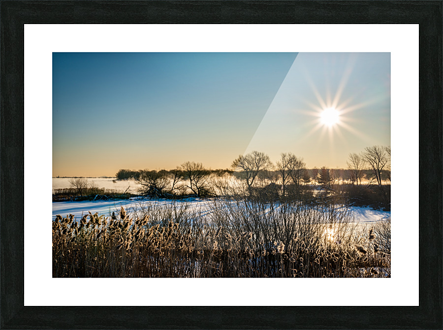 River 3 Picture Frame print